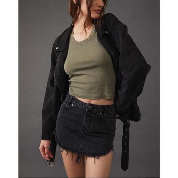 NEW FREE PEOPLE Sky High Mini Skirt NWT | Size: 4 - Picture 11 of 12